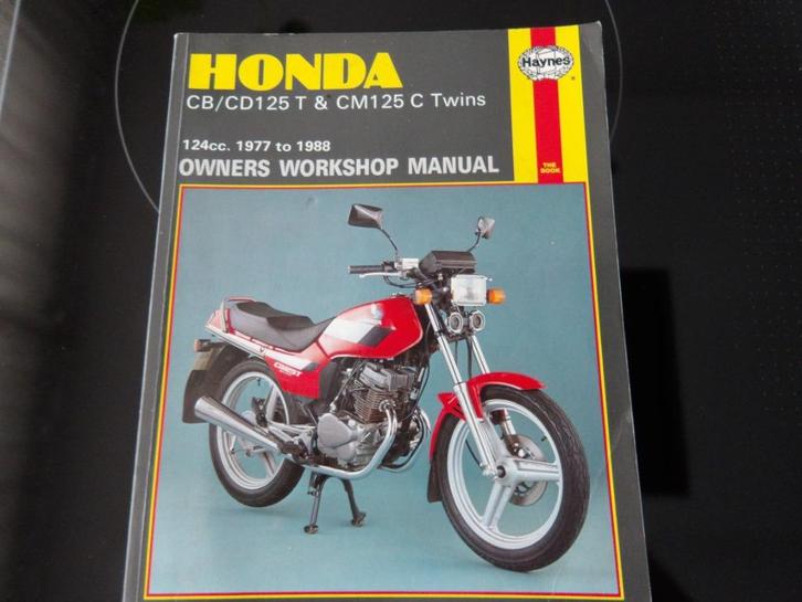 Honda werkplaatshandboek CB CD 125 T & CM 125C TWINS, Motoren, Handleidingen en Instructieboekjes, Honda, Verzenden