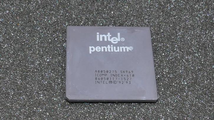 Intel | Pentium 75 | CPU | Processor | SX969, Computers en Software, Vintage Computers, Ophalen of Verzenden