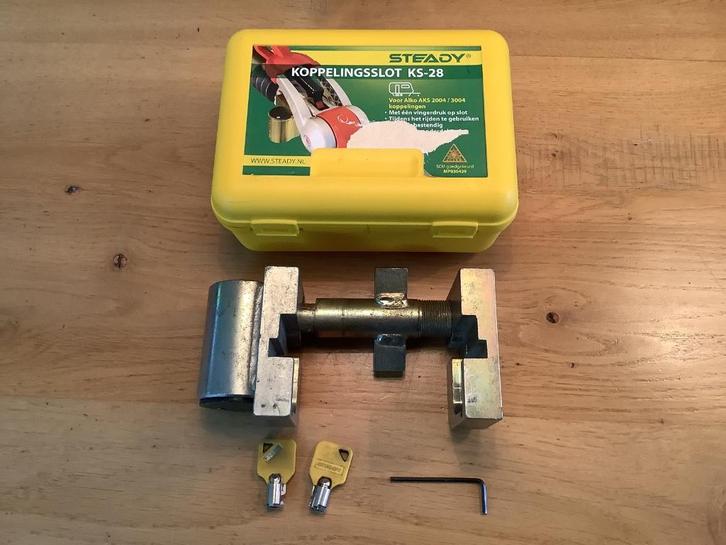 Steady koppelingsslot KS-28, Caravans en Kamperen, Caravan accessoires, Gebruikt, Ophalen