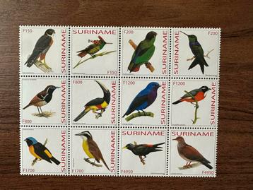 Suriname Vogels 2003 Postzegels - Postfris beschikbaar voor biedingen