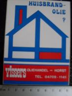 sticker vissers oliehandel horst logo huisbrandolie? olie, Verzenden, Zo goed als nieuw, Bedrijf of Vereniging