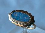 Gouden ring Opaal, Sieraden, Tassen en Uiterlijk, Ringen, Overige kleuren, Verzenden, Zo goed als nieuw, 17 tot 18