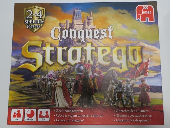 Stratego Conquest Bordspel NIEUW origineel van Jumbo, Hobby en Vrije tijd, Gezelschapsspellen | Bordspellen, Nieuw, Ophalen of Verzenden