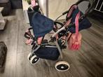 tweeling poppenwagen, Kinderen en Baby's, Speelgoed | Poppen, Ophalen of Verzenden, Gebruikt