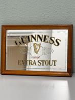 Guinness Extra Stout bier biermerk reclamebord bord spiegel, Verzamelen, Biermerken, Ophalen of Verzenden, Zo goed als nieuw, Reclamebord, Plaat of Schild