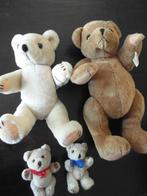 knuffelbeer beren 4 stuks met  draaibare armen benen, Verzamelen, Beren en Cherished Teddies, Ophalen of Verzenden, Zo goed als nieuw