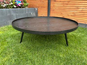 WOOOD Bijzettafel Mesa XXL 100cm zwart beschikbaar voor biedingen