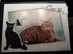China grote dikke kaarten katten verzameling postzegels, Ophalen of Verzenden, Zo goed als nieuw