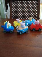 Peppa pig figuurtjes in auto. 5 stuks verschillende., Ophalen of Verzenden, Gebruikt