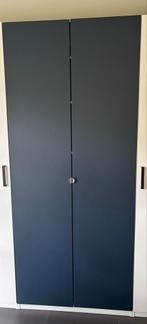 Ikea Pax Deuren - Donkerblauw met Motief, Ophalen, Overige materialen, Gebruikt, 200 cm of meer