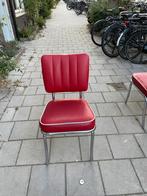 Amerikaanse Vintage(2 maal rood 2 maal geel), Gebruikt, Twee, Vintage, Leer