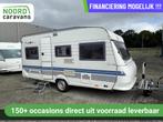 Hobby De Luxe 450 4 PERS + VOORTENT + WC, Caravans en Kamperen, -, Hobby, -, Bedrijf