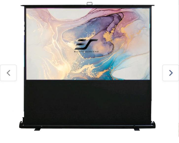 Elite Cinema Screen 120" 16:9 - Rolt niet terug, Audio, Tv en Foto, Projectieschermen, Handmatig, Ophalen