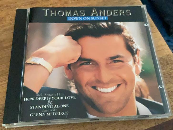 CD THOMAS ANDERS DOWN ON SUNSET 1992 POLYDOR MODERN TALKING, Cd's en Dvd's, Cd's | Pop, Gebruikt, 1980 tot 2000, Verzenden