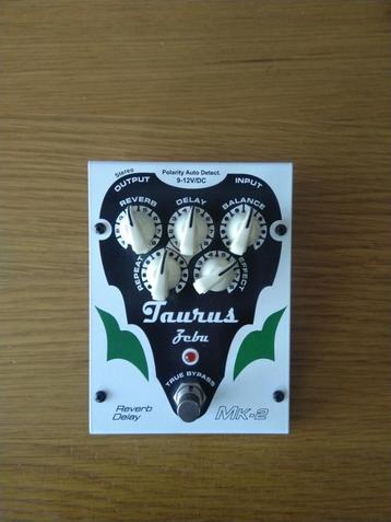 Taurus Zebu MKII Reverb en Delay Effect Pedaal beschikbaar voor biedingen