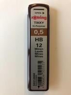 PotloodvPotloodvulling Rotring HB 0,5ulling Rotring HB 0,5, Ophalen of Verzenden, Nieuw, Potlood of Stift