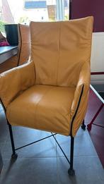 4x Montis Chaplin, Huis en Inrichting, Stoelen, Ophalen, Zo goed als nieuw, Leer, Vier