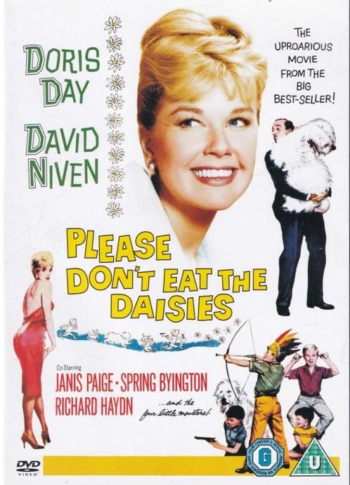 Te koop dvd please don;t eat the daisies (doris day), Cd's en Dvd's, Dvd's | Klassiekers, Actie en Avontuur, 1940 tot 1960, Alle leeftijden