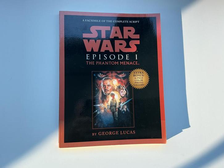 Star Wars Episode I - The Phantom Menace Script, Boeken, Science fiction, Zo goed als nieuw, Ophalen of Verzenden