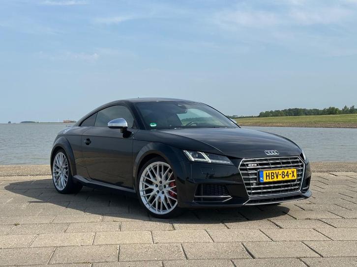 Audi TTS 2.0 Tfsi 310pk Quattro S Tronic 2016 Zwart, Auto's, Audi, Particulier, TT, 4x4, ABS, Achteruitrijcamera, Adaptieve lichten