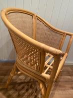 Vintage Rotan Stoel, Ophalen, Gebruikt, Bruin, Eén