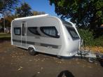 Hobby LaVita 450 UB Vaste Luifel+Mover, Caravans en Kamperen, Rondzit, Hobby, Bedrijf, Vast bed