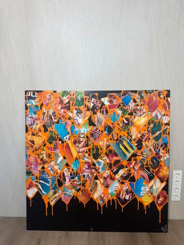 Moderne kunts 122x122x10 beschikbaar voor biedingen