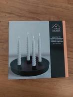 schaal/tray voor 4 kaarsen, Huis en Inrichting, Ophalen of Verzenden, Nieuw, Zwart, Minder dan 25 cm