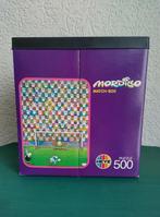puzzel Mordillo (HEYE), Match-Box, 500 stukjes (voetbal), Ophalen of Verzenden, 500 t/m 1500 stukjes, Gebruikt, Legpuzzel