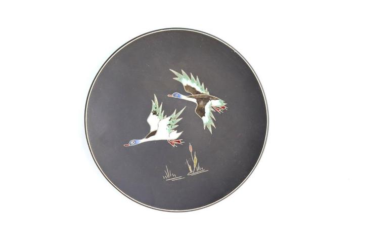 Vintage Ruscha wandbord vintage bord vogels, Antiek en Kunst, Antiek | Wandborden en Tegels, Verzenden