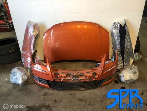 Voorkop Touran facelift 1.6 tdi red rock LA3U 1 blauw scherm, Auto-onderdelen, Carrosserie en Plaatwerk, Volkswagen, Voor, Gebruikt