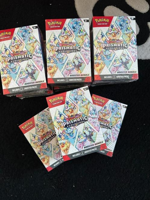 Pokémon Prismatic Evolutions Booster Bundle, Hobby en Vrije tijd, Verzamelkaartspellen | Pokémon, Nieuw, Booster, Ophalen of Verzenden