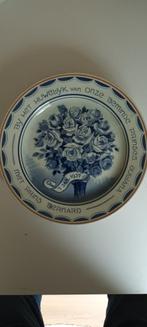 Wandbord Blauw, Antiek en Kunst, Ophalen of Verzenden