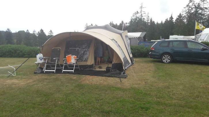 cabanon tabora met de manga voortent, Caravans en Kamperen, Vouwwagens, Cabanon, tot en met 6, Beige, Ophalen