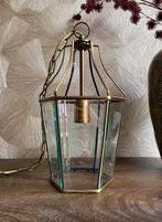 Vintage messing hanglamp, Ophalen of Verzenden