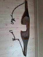 Oude houten juk met kettingen, Antiek en Kunst, Antiek | Gereedschap en Instrumenten, Ophalen of Verzenden