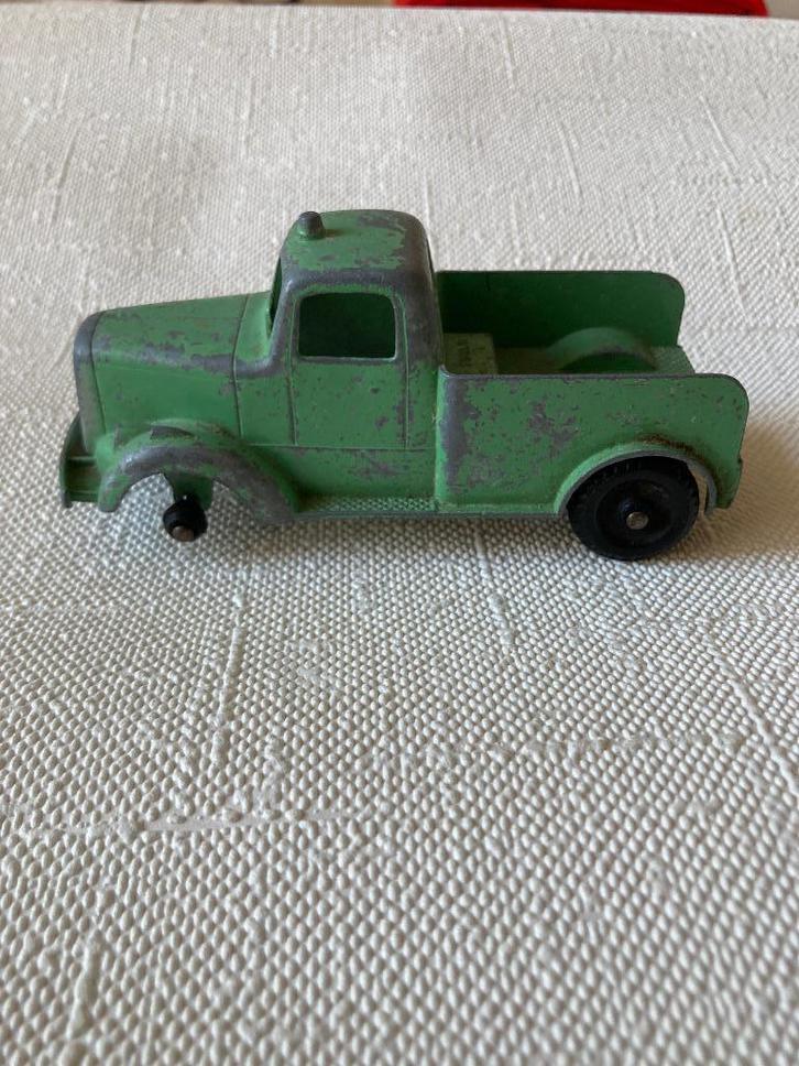 Tootsie toy Nr 2 Tools Groen Made in U.S.A. Lengte 11,5 cm, Hobby en Vrije tijd, Modelauto's | Overige schalen, Gebruikt, Overige typen