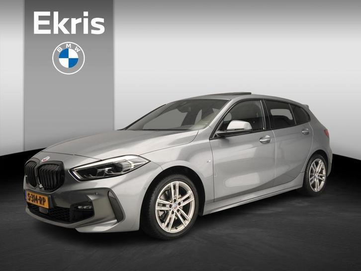 BMW 1 Serie 5-deurs 118i | M-Sportpakket | LED | Leder | Nav, Auto's, BMW, Bedrijf, Te koop, 1-Serie, Achteruitrijcamera, Airbags