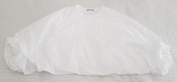 Zara cropped oversized poof bomper trui maat m truien  beschikbaar voor biedingen