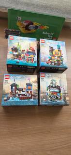 Lego micro ninjago city alle 4! Nieuw, Ophalen of Verzenden, Nieuw, Complete set, Lego