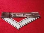 Feldgendamerie bevo ärmelband repro, Ophalen of Verzenden, Duitsland, Embleem of Badge