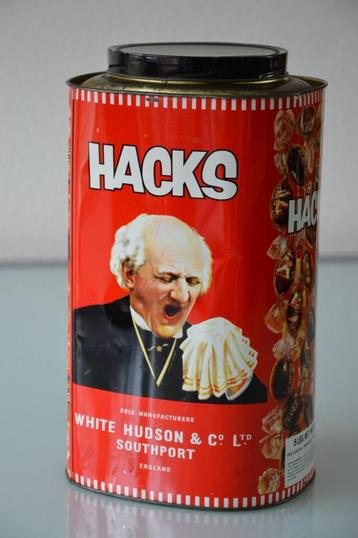 Vintage Blik Hacks Rood. beschikbaar voor biedingen