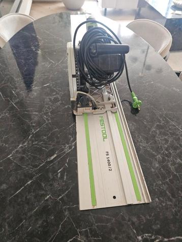 Festool TS 55 EBQ Invalzaag met Geleiderail (Beschadigd) beschikbaar voor biedingen