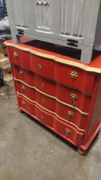 Rood Vintage Ladenkastje  kan alleen worden opgehaal, Ophalen, Gebruikt, Vintage, 50 tot 100 cm