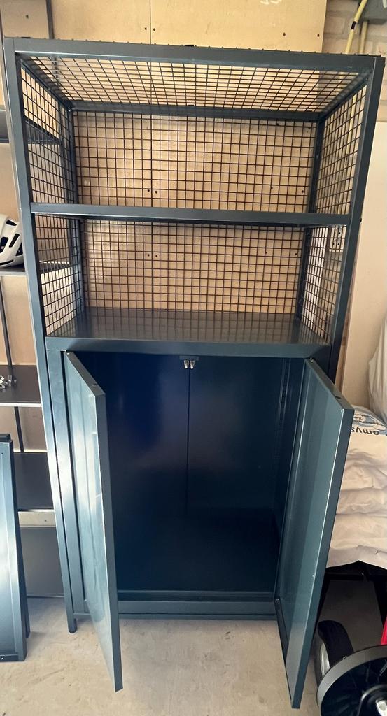 Steelux kast locker industrieel, Huis en Inrichting, Kasten | Boekenkasten, Zo goed als nieuw, 50 tot 100 cm, 150 tot 200 cm, 25 tot 50 cm