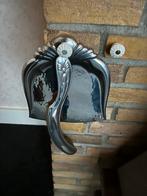 Mooi ijzeren stoffer en blik voor aan/ naast de schouw, Ophalen, Gebruikt