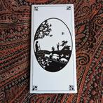 Wandtegeltje herder schaapjes, Ophalen of Verzenden, Zo goed als nieuw