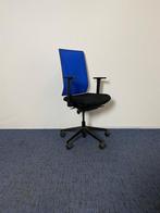 Bureaustoel Girsberger Yanos, zwart / blauw, Huis en Inrichting, Ophalen, Gebruikt, Zwart, Bureaustoel