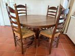 Te koop: eethoek, Huis en Inrichting, Ophalen, Gebruikt, Landelijk, 4 tot 6 stoelen
