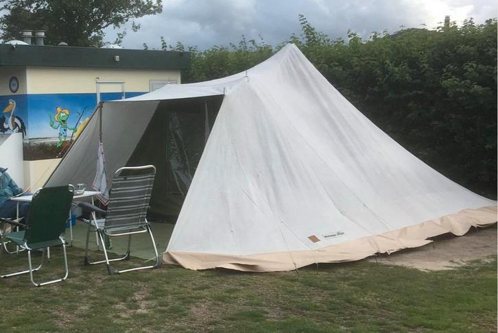 Piramide tent Holtkamper Utopia L, Caravans en Kamperen, Tenten, tot en met 6, Gebruikt, Ophalen